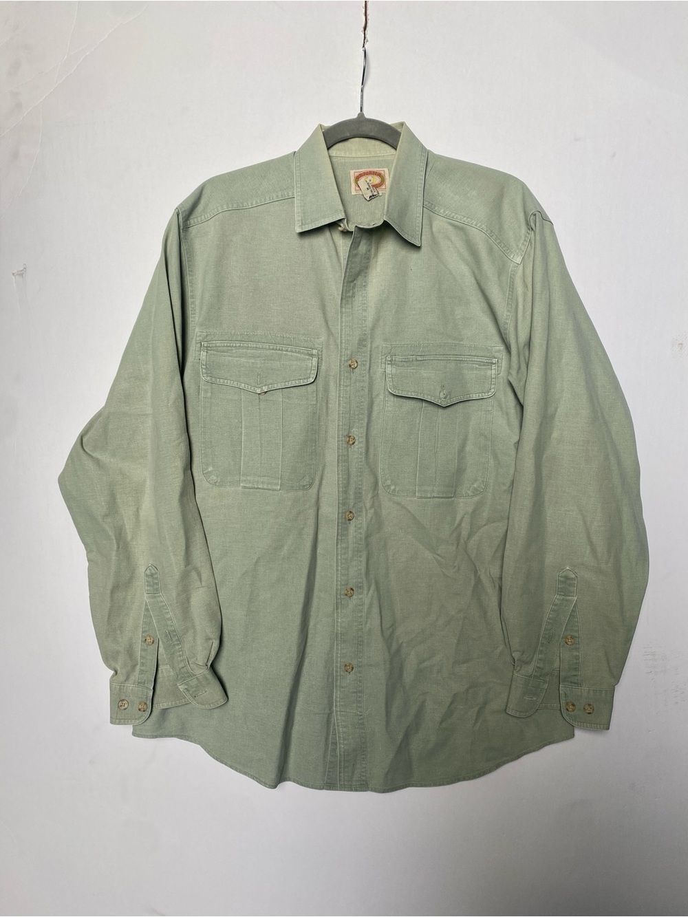 Vintage Banana Republic Safari Bush Shirt Medium Green